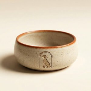 speckled stoneware bowl — Propteries Pet Co.