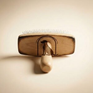 white oak grooming brush — Propteries Pet Co.