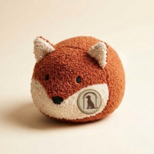 woodland fox plush squeaker — Propteries Pet Co.